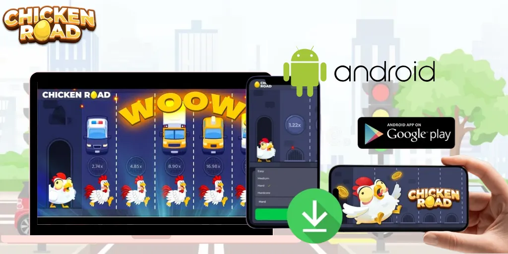 Chicken Road Game on Android